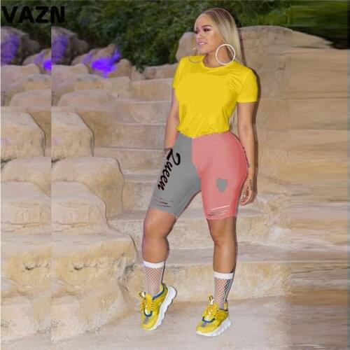 Женские шорты с высокой талией VAZN China At AliExpress