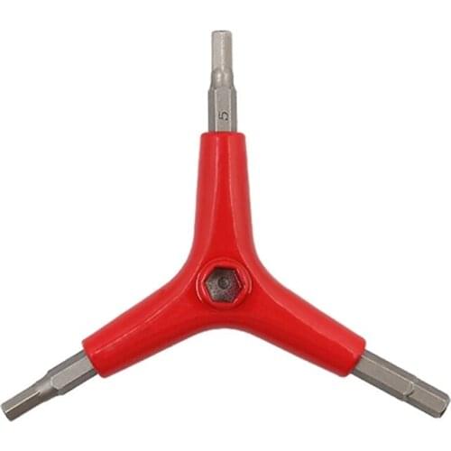 Y-Shaped 4/5/6 mm 3 Ways Hex Wrench Spanner High Strength Steel MTB Road Bike Repair Tool 8/10 mm Socket Bicycle Repair Tools