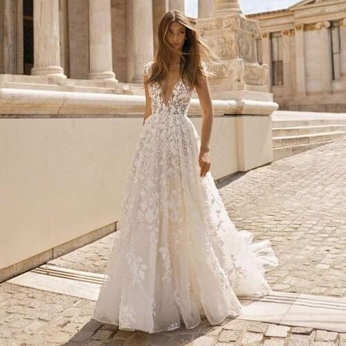 YOUXI Sleeveless Wedding Dresses