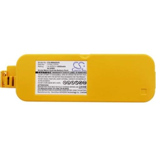 Cameron Sino 4000mAh battery for IROBOT APS 4905 Create Dirt Dog Discovery Roomba 400 4000 405 410 4100 4105 4110 4130 415 4150