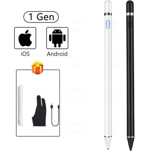 New Universal Capacitive Stylet Touch Screen Pen Smart Pen For IOS/Android System Apple iPad Phone Smart Pen Stylus