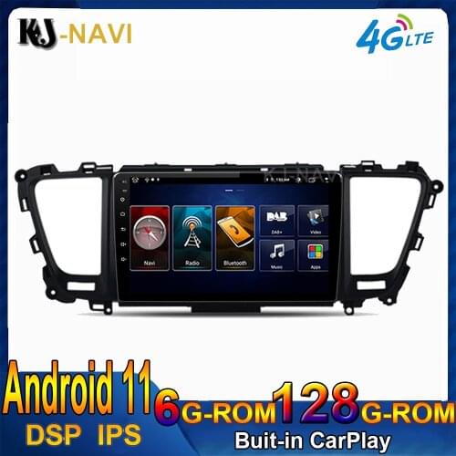 IPS DSP Android 11.0 Car Auto Radio Bluetooth For Kia Carnival 2014-2017 GPS Navigation Multimedia Video No DVD