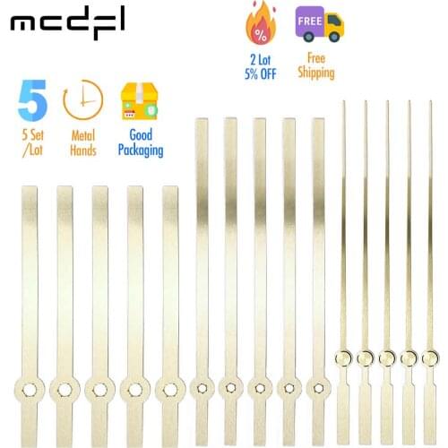 MCDFL DIY Wall Clock Hands Kit Mechanism Watches Clockwork Quartz Movement Essential Tools Accessories Crafts Grandfather Clock