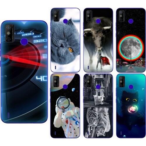 Animal Colorful Case for ZTE Blade A51 Silicone Soft Covers for Blade A51 Case Protector Baicvery Back Covers