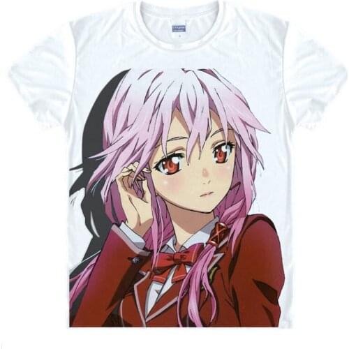 Guilty Crown T-Shirt Shu Ouma Shirt Fashion printed t-shirt Anime Collection kawaii dress summer t-shirts Japanese Anime Manga A