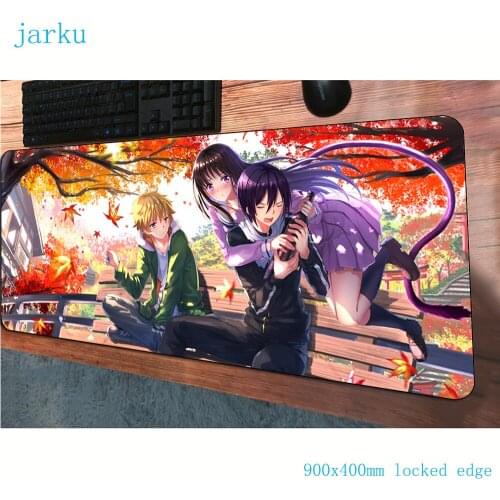 Noragami mats 900x400MM High-end gaming mouse pad keyboard mousepad Mass pattern pc notebook gamer accessories padmouse mat