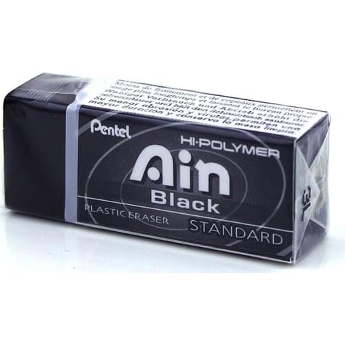 Pentel ZEAH06 Black Eraser Graphic Design Professional Eraser Ain Series