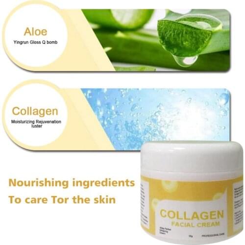 Whitening Face Primer Moisturizing Oil-control Anti Wrinkle Korean Facial Collagen Cream Lifting Face Beauty Cosmetic TSLM1