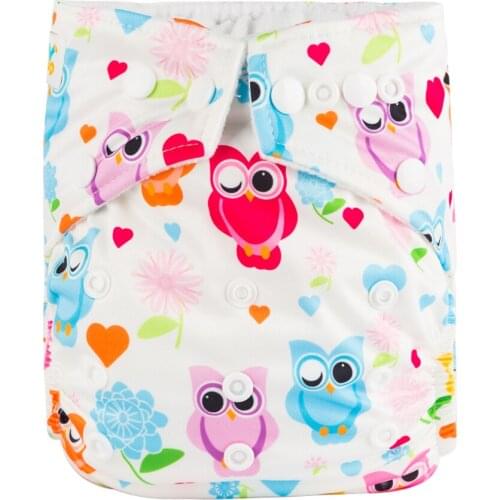 Babyland Pocket Diapers Newborn Diaper Covers 2pcs/sets With Microfiber Inserts Nappy Liners For 0-2 Years Baby Waterproof Cover