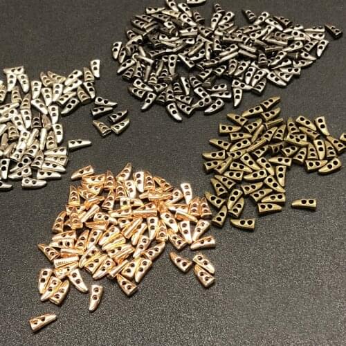 30PCS/lot 7MM Handmade Mini Horn Button for DIY Making bjd blyth Dolls clothes coat Accessories Ultra-small metal button