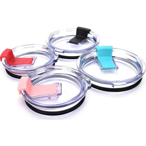 Quevinal 100pcs 30oz 20oz Splash Proof lids Leakproof seal splash assistant lid for yeti tumbler 30oz 20oz cups for RTIC lids