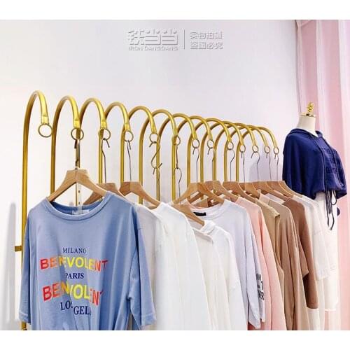 Net red curtain elevator display stand cloth art home textile fabric exhibition rack sample elevator three layer silk scarf clot