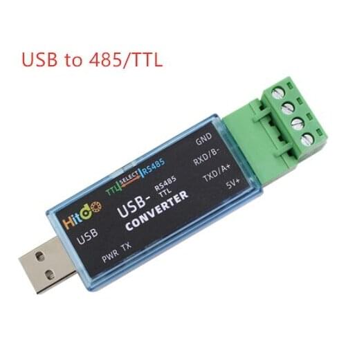 Industrial Grade USB to RS485/TTL RS232 Output Converter Adapter Communication Lightning Protection Two-way Conversion Port