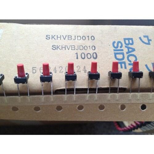 Japan ALPS SKHVBJD010 touch switch 6*6*9.5mm line plug middle 2 feet original spot