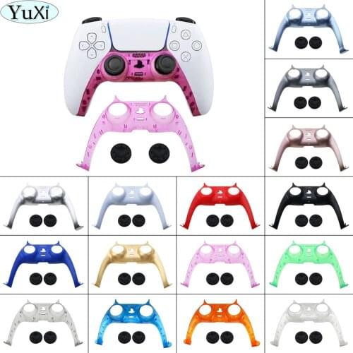 YuXi Decorative Strip For PS5 Console Game Controller Replacement Shell Case for PS5 Game Accessories Joystick Decorative Shell