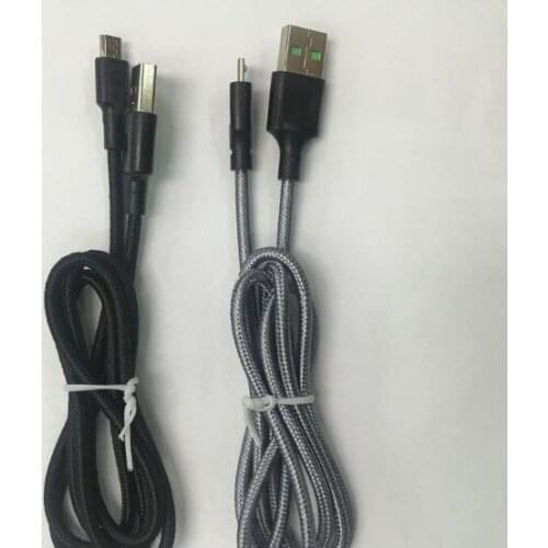 3M/10ft Cable for v8/android Braided USB Cable V8 Micro USB Data Line Sync Charger Cable Cord Weave Rope Data Line For Smart pho