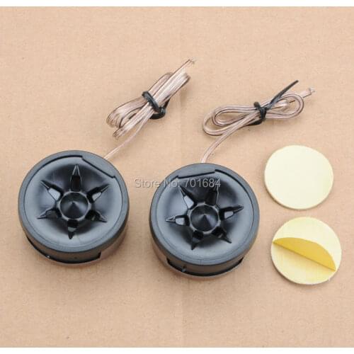 Car Vehicle Dome Loud Speaker Black Horn Audio Tweeter 350W 97dB [QPA431]