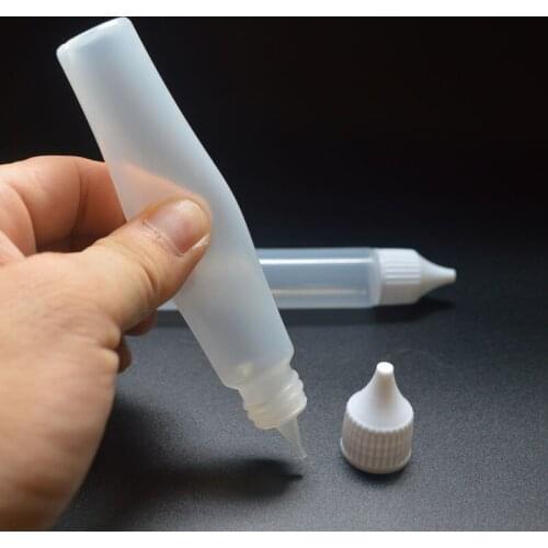 Free Shipping 7pcs Empty Refiller Bottles 30ml Plastic Dropper Bottles For E-Cigarettes E Liquid