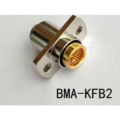 BMA-KFB2 RF Connector BMA Female 18G Floating Blind Connector