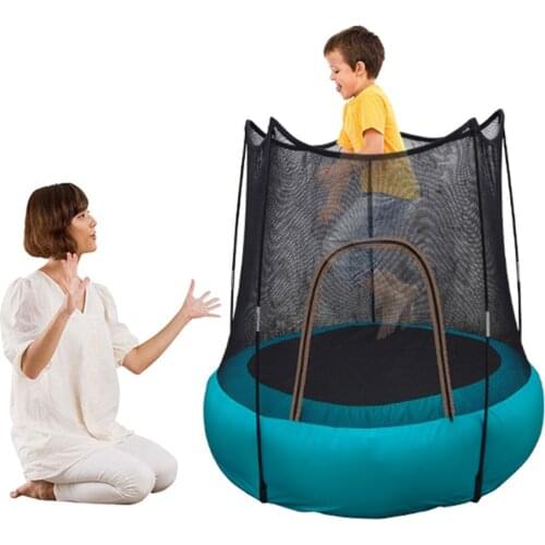 Childrens Inflatable Trampoline Portable Foldable Safe Jumping Fun Toy for Indoor Outdoor