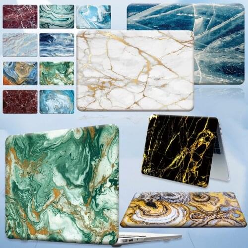For Macbook Air Pro 11 12 13 15 16 Marble Hard Cover for Macbook Air Air 13 A2337 M1 2020 Pro 13 A2251 A2159 A2338 Laptop Case