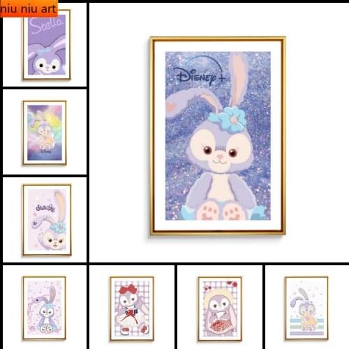 Disney Cartoon Star Drew Diamond Painting Diamond Inlaid Diamond Mosaic Full Diamond Embroidery Cross Stitch Kits Home Decora