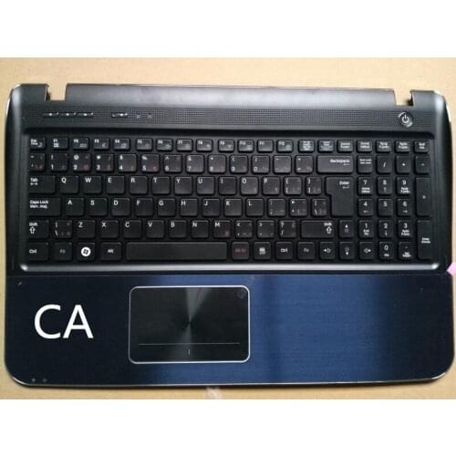 Canada layout New laptop keyboard with touchpad palmrest for Samsung SF510 SF511