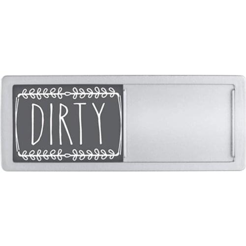 Dishwasher Clean Dirty Sign Magnet Indicator Cleaning Dirty Sign Indicator Washing Machine Magnet With Sticker Kitchen Finishing