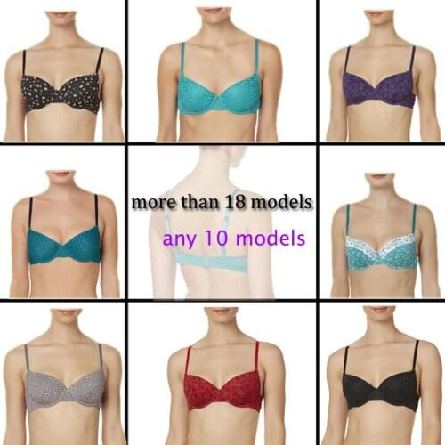 MiaoErSiDai Womens Sexy Random Bra Wholesale Price Big Size Push Up Printed Underwear Ladys Intimates Girl’ s High Quality Bra