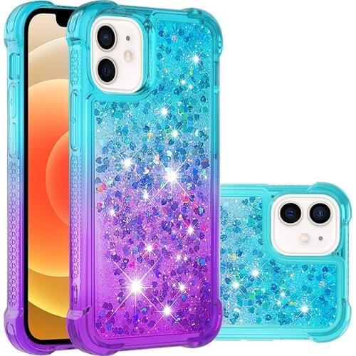Glitter Stars Soft Case For Samsung Galaxy A91 M80S A81 M60S A70 A70S A40 A50 A50S A30S A20S A20 A30 A10E S20 Gradient Quicksand