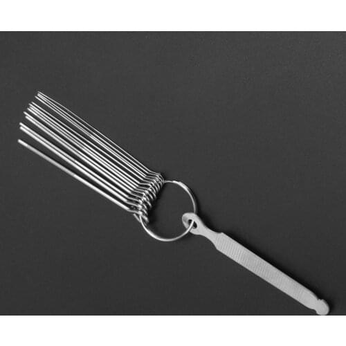 Professional Guitar Nut Slotting File Kit Saw Rods Slot Filing Set Luthier Electric Classical guitar Tools For Music Accessory