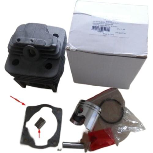 1E40F-5 CYLINDER KIT 40MM 43CC BRUSHCUTTER TRIMMER AUGER ZYLINDER PISTON RINGS PIN CLIPS NEEDLE BEARING BASE GASKET ASSEMBLY