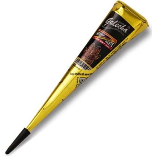 New Arrival high quality muslim indian henna tattoo paste islamic natural henna paste for body drawing 25g black available