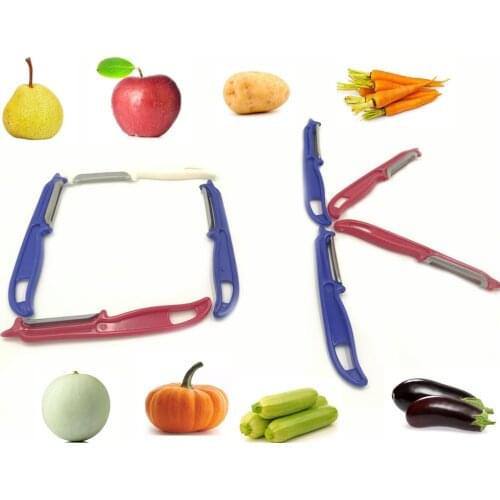 1 PCS Double Sided Blades Cabbage Graters Fruit And Vegetable Peeler Kitchen Craft For Cocktail Peelers & Slicers