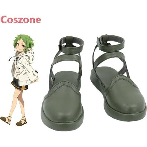 Mushoku Tensei I'm serious when I go to another world Sylphyt Greyrat Cosplay Shoes Boots Halloween Cosplay Costume Accessories