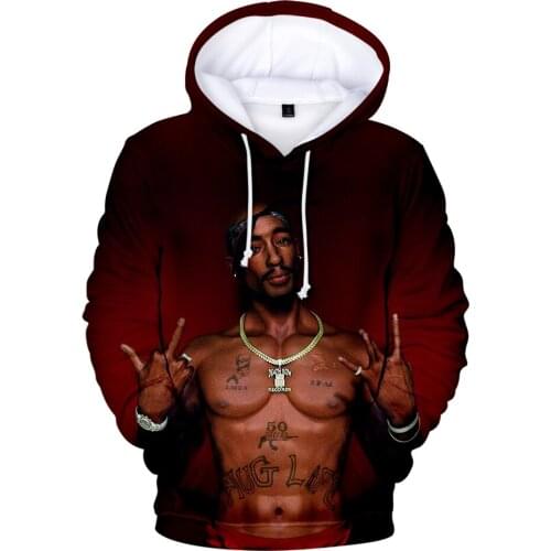 New Fashion 2PAC 3D Hoodie Men/Women Fashion Casual Harajuku Style Sweatshirt 3D Print 2PAC Mens Hoodies Pullover Hooded Tops
