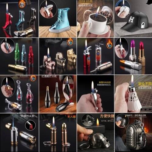 Lighters And Smoking Accessories Lighters Shoe Bottles Creative Innovative Lighter smoking accessories for weed cute for girls