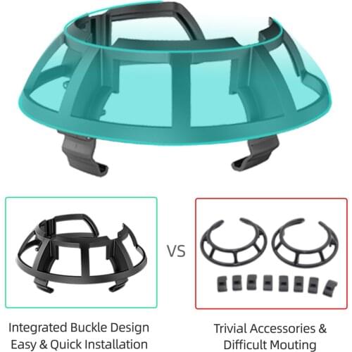 1 Pair Anti-Collision VR Controller Ring Bumper Frame Cover for Oculus Quest 2 Grip Handle Protective Accessories