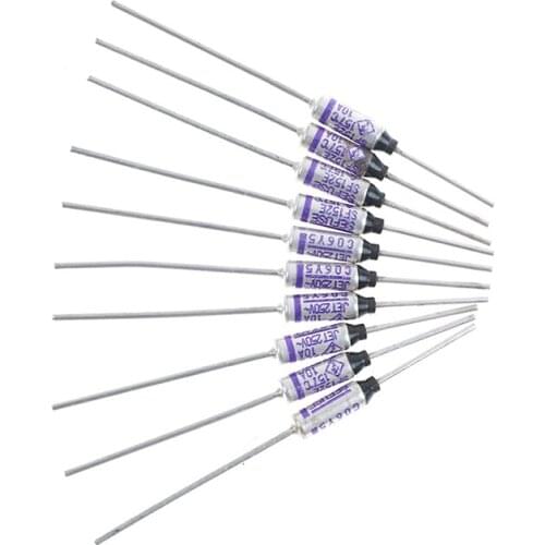 10Pcs 157 Degree 10A 250V SF152E SEFUSE Cutoffs Thermal Fuse