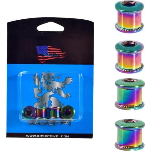 Free Shipping MTB Chainring Bolt 6.5mm /8.5mm Bicycle Chainwheel Screws Mountain Bike Road Bicycle Crank Screw Disc Bike