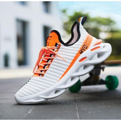 Oversize Summer Lightweight Men Sports Shoes 2020 Autumn Sneakers Outdoor Women Running Shoes for Men Sport Shoes White GMB-0135