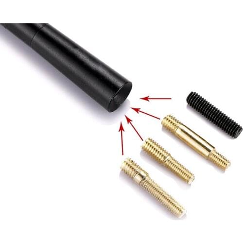 Black Short Stubby Fm Antena Auto Antenna AM/FM Radio Aerial Car Antenna Style Radio Mast Screw Type Universal Auto Accessories