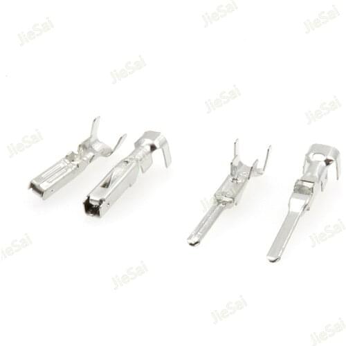 50/100 Pcs Car Connector pin automobile crimp terminal Female And Male For AMP SuperSeal 282104-1 282080-2