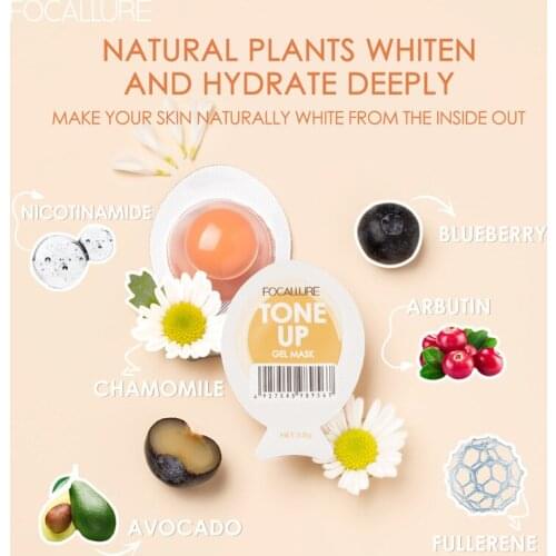 FOCALLURE Small Egg Face Mask Moisturizing Firming And Brightening Avocado Aloe Vera Apply Mud Masks Oil Control Face Care