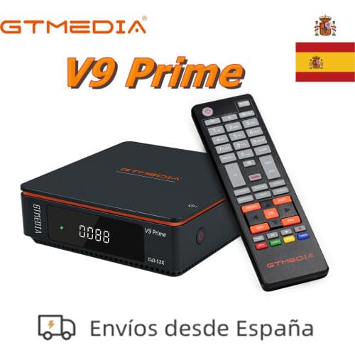 2021 NEW GTMedia V9 PRIME DVB-S/S2/S2X Satellite Receiver Bult-in WiFi 10 bit Support m3u Youtube Upgraded of Gtmedia V9 SUPER