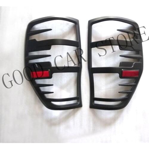 Suitable for ranger fittings taillight cover trim for T6 T7 2012-2019 car styling rear lamp cover