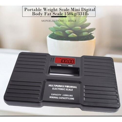 Portable Floor Scale 150kg 0.1kg Digital Weight Scales Precision Electronic Bathroom Body Health Bathroom Balance
