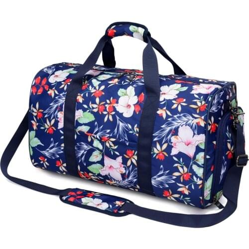 Men Fitness Gym Bag Large Womens Sports Yoga Handbag Dry and Wet Separation Lightweight Luggage Bag Travel Swimming Blosa