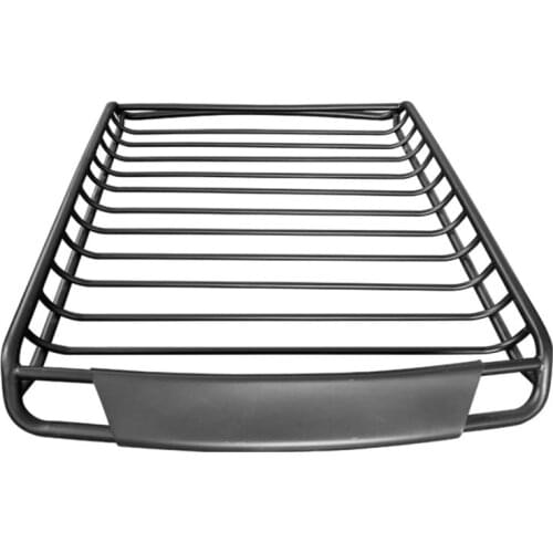High Quality Black Car Roof Rack Roof Carrier Universal Iron Luggage Basket For SUV Roof Cargo without Bar 134*105 cm