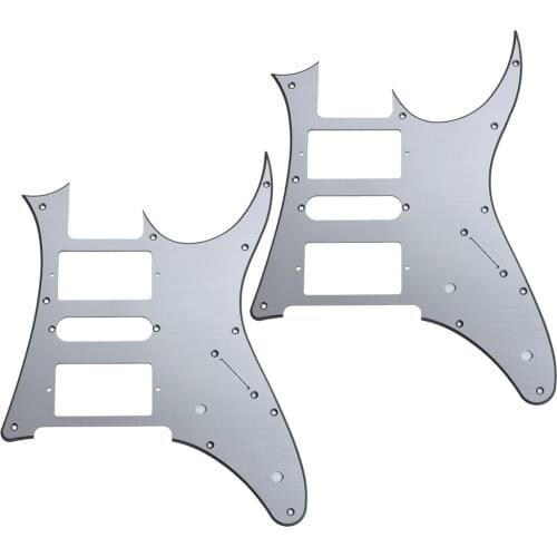 2pcs HSH Aluminum Eletric Guitar Pickguard For Ibanez RG250 Style replacement